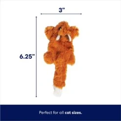 Frisco Squirrel Plush Cat Toy With Refillable Catnip 7 Frisco Squirrel Plush Cat Toy With Refillable Catnip -Cat Supplies Store 161271 PT1. AC SS1800 V1674080693