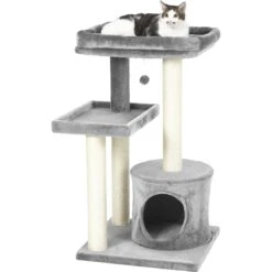 Frisco 42-in Heavy Duty Faux Fur Cat Tree & Condo 14 Frisco 42-in Heavy Duty Faux Fur Cat Tree & Condo -Cat Supplies Store 169398 PT5. AC SS1800 V1584453369