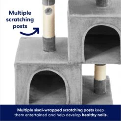 Frisco 33-in Faux Fur Cat Tree & Condo 10 Frisco 33-in Faux Fur Cat Tree & Condo -Cat Supplies Store 180389 PT2. AC SS1800 V1667227240