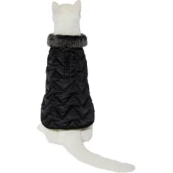 Frisco Mediumweight Chevron Insulated Quilted Dog & Cat Coat -Cat Supplies Store 224001 PT2. AC SS1800 V1628777241