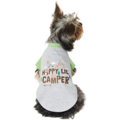 Frisco Happy Lil' Camper Dog & Cat T-Shirt -Cat Supplies Store 248789 PT3. AC SS1800 V1673303460