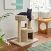 Frisco 27-in Real Carpet Cat Tree With Condo And Oval Perch -Cat Supplies Store 282747 MAIN. AC SS1800 V1621949056
