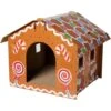 Frisco Holiday Gingerbread House Cardboard Cat House Cat Toy 2 Frisco Holiday Gingerbread House Cardboard Cat House Cat Toy -Cat Supplies Store 287289 MAIN. AC SS1800 V1694812849