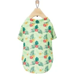 Frisco Hawaiian Floral Camp Dog & Cat Shirt -Cat Supplies Store 312168 PT4. AC SS1800 V1673304001