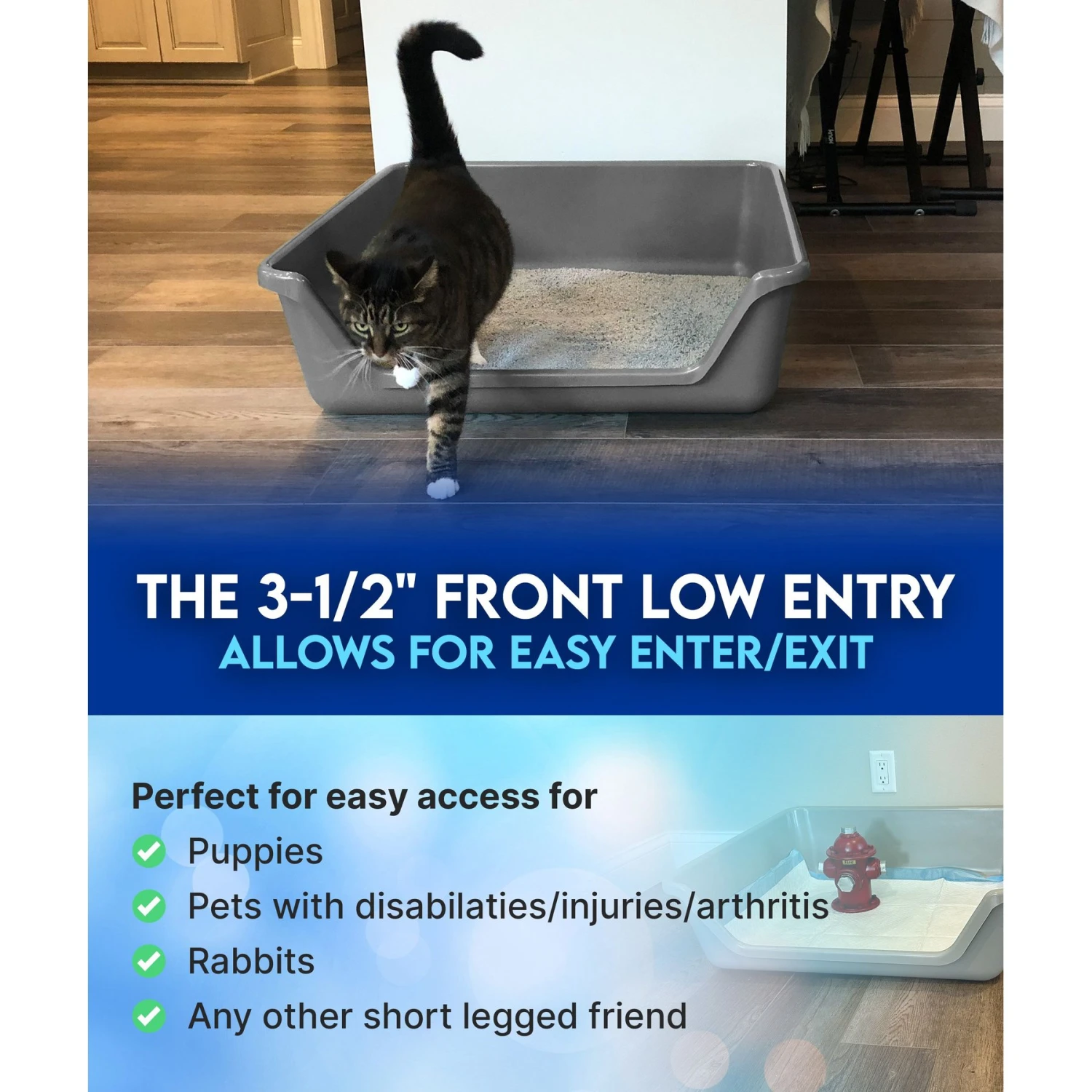 Shirley K's Senior Cat Litter Box, X-Large 10 Shirley K's Senior Cat Litter Box, X-Large - Image 8