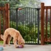 Frisco Outdoor Steel Arch Extra Tall Auto-Close Dog Gate 2 Frisco Outdoor Steel Arch Extra Tall Auto-Close Dog Gate -Cat Supplies Store 507102 MAIN. AC SS1800 V1668736255